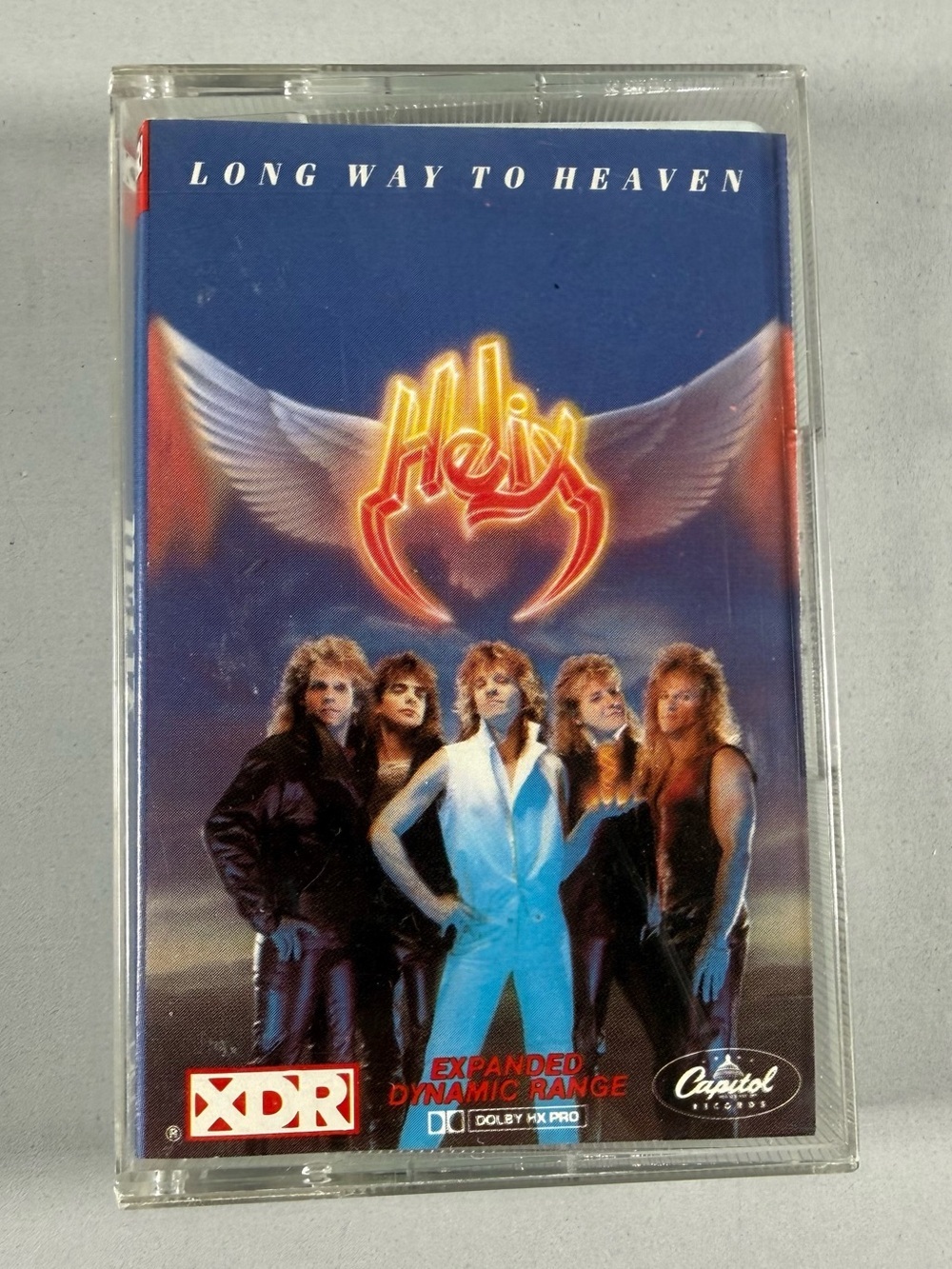 Helix-Long Way To Heaven Cassette Tape